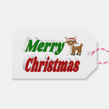 Tipografia de Merry Christmas Reindeer