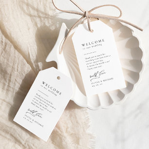 Etiqueta Para Presente Tipografia Simplesmente Elegante O Casamento Moder
