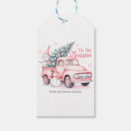 Etiqueta Para Presente Tis the Season Christmas Gift Tags