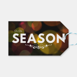Etiqueta Para Presente 'Tis The Season Holiday Gift Tags