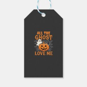 Etiqueta Para Presente Todo O Amor Fantasma Me Desenho De Halloween_1
