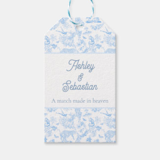 Etiqueta Para Presente Toile Chinoiserie da Selva Esportiva