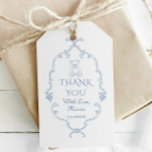 Etiqueta Para Presente Toile Vintage ursinho chá de fraldas obrigado<br><div class="desc">Toile Vintage ursinho de pelúcia obrigado-chá de fraldas para seu presente. Itens correspondentes estão disponíveis.</div>