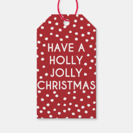 Etiqueta Para Presente Tome Uma Etiqueta De Presente De Bolinhas De Natal