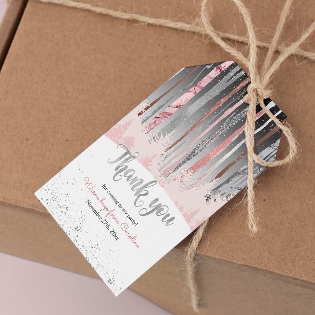 Etiqueta Para Presente Toneladas Largadas Prateadas Neves Mística Madeira (Criador carregado)