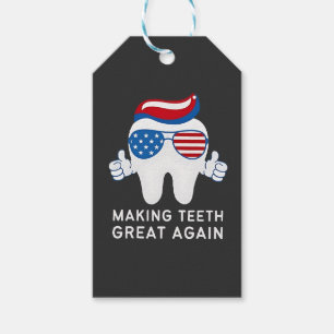 Etiqueta Para Presente Torne o Excelente dos dentes novamente em 4 de jul
