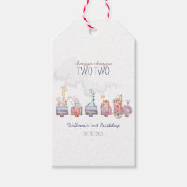 Etiqueta Para Presente Trem de Brinquedos Todos a Bordo Convidado de Aniv