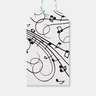 Etiqueta Para Presente Trendy Music Design