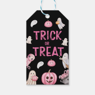 Etiqueta Para Presente Trick Or Three Festa de Aniversário de 3 Anos do F