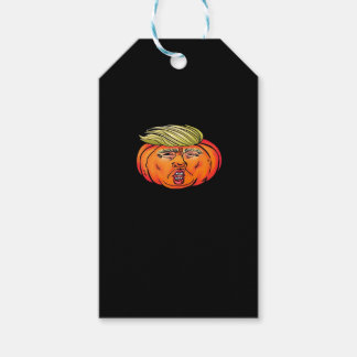 Etiqueta Para Presente Trick Ou Traição Anti-Halloween