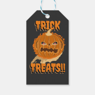 Etiqueta Para Presente TRICK TREATS! (Dia das Bruxas)