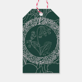 Etiqueta Para Presente Tropical Modernism Gift Tag (Double-Sided Edition)