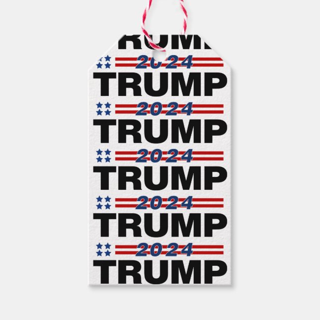 Etiqueta Para Presente Trump 2024 (Frente)
