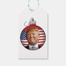 Etiqueta Para Presente Trump para o Natal