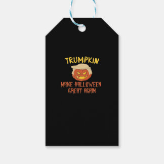 Etiqueta Para Presente Trumpkin Faz Excelente De Halloween De Novo - Engr