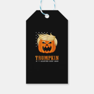 Etiqueta Para Presente Trumpkin - Melhor Truta de Halloween - Triblend