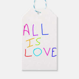 Etiqueta Para Presente Tudo é amor, orgulho colorido do arco-íris LGBTQ g