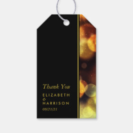 Etiqueta Para Presente Twilight Bokeh Lights Weding Favor