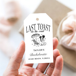 Etiqueta Para Presente Última Torrada na Festa de Despedida de Solteira d