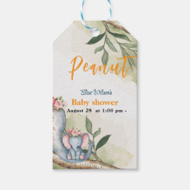 Etiqueta Para Presente Um amendoim doce está a caminho