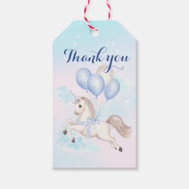 Etiqueta Para Presente Um aniversário mágico com um Unicórnio