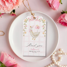 Etiqueta Para Presente Um Bobo Goose Vintage Favorecimento do primeiro an