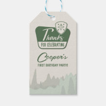 Um campista feliz, um primeiro aniversário, Woodla