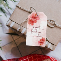 Um doce obrigado Casamento de Flor de Água