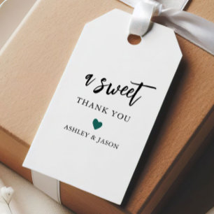 Etiqueta Para Presente Um doce obrigado Casamento ou Chá de panela