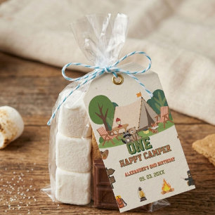 Etiqueta Para Presente Um Feliz Aventureiro safari Floresta 1º aniversári