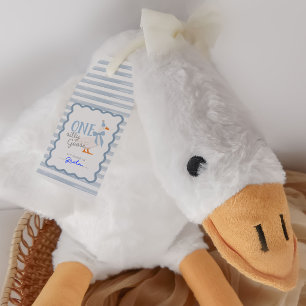 Etiqueta Para Presente Um Ganso Tolo Adota um Amiguinho de Pelúcia no Pri