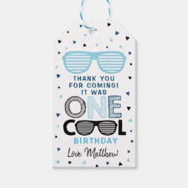 Etiqueta Para Presente Um Legal Cara De Óculos De Sol Aniversário Obrigad