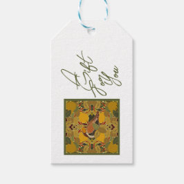 Etiqueta Para Presente Um Partucho Num Natal De Pera