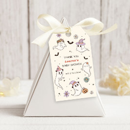 Etiqueta Para Presente Um Pequeno Boo é quase o Chá de fraldas do Dia das