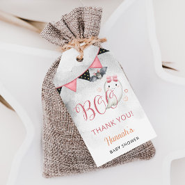 Etiqueta Para Presente Um Pequeno Boo é quase um favor para Chá de fralda