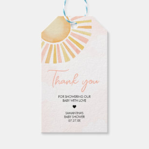 Etiqueta Para Presente Um pequeno raio de luz solar que favorece o Chá de