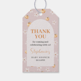 Etiqueta Para Presente Um Pouco De Abóbora Está A Caminho Obrigado Por Fa