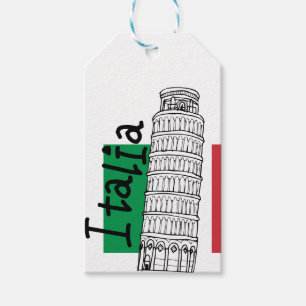 Etiqueta Para Presente Um toque de Italia