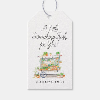 Etiqueta Para Presente Uma Pequena Coisa Fresca De Chá de panela