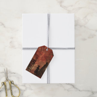 Etiqueta Para Presente Uma Série de Design de Mãe Gótica #3