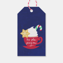 Etiqueta Para Presente Uma taça de 'Tis the Season'