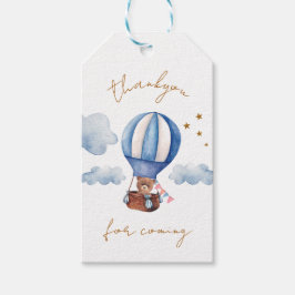 Etiqueta Para Presente Urso de Pelúcia Obrigado por Vir