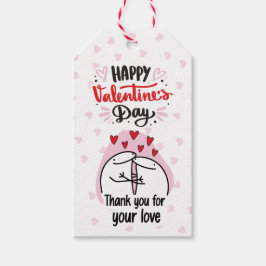 Etiqueta Para Presente Valentine's Day Gift Tags 