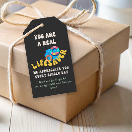 Etiqueta Para Presente Valorização do Funcionarios Voluntário Divertido