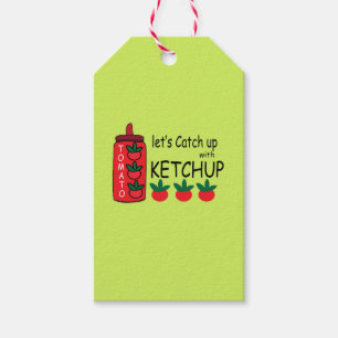 Etiqueta Para Presente Vamos nos Atualizar com Ketchup