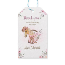 Vaqueira Cavalo Floral Ocidental Aniversário obrig