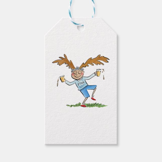 Etiqueta Para Presente Veado (Frente)