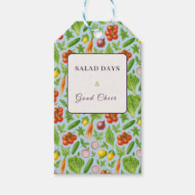 Vegetable Garden Gift Bag — Soft Wedgewood