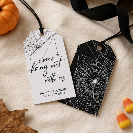 Etiqueta Para Presente Venha se Divertir Conosco Festa de Halloween