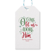 Venha, Vamos Adorá-Lo Elegante Verde Vermelho